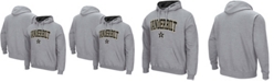 Colosseum Men's Heather Gray Vanderbilt Commodores Arch and Logo Pullover Hoodie